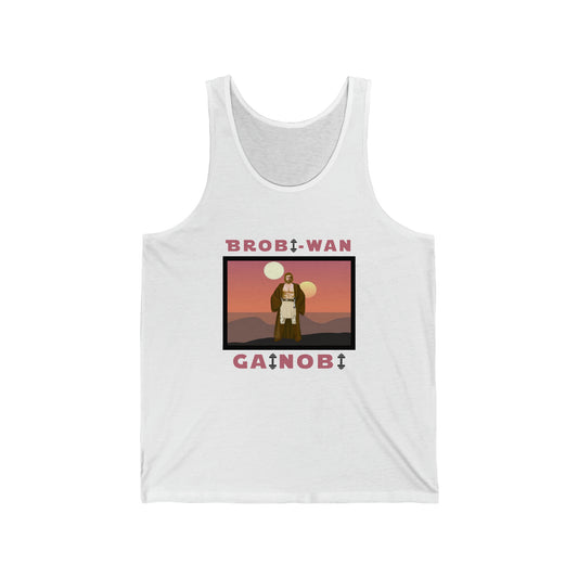 “Brobi-Wan Gainobi” Unisex Jersey Tank