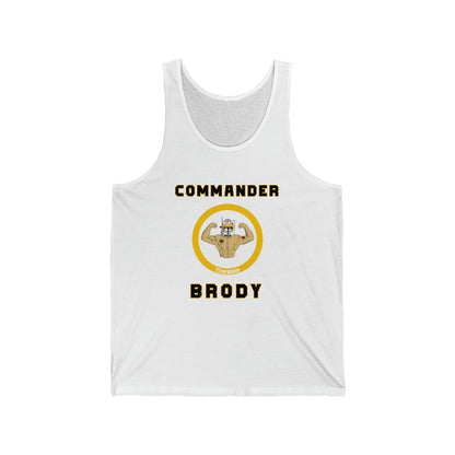 “Commander Brody” Unisex Jersey Tank