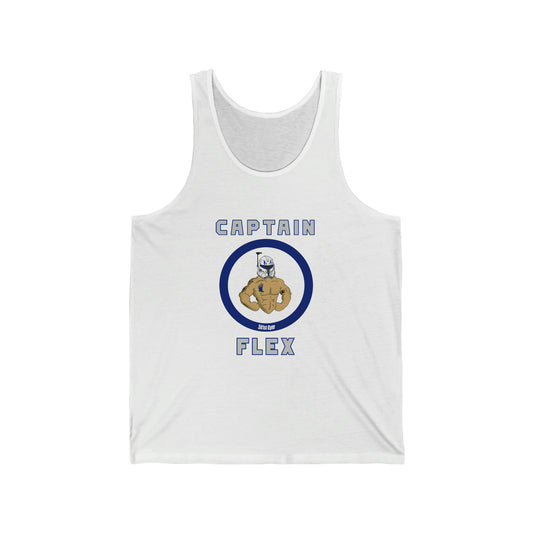 “Captain Flex” Unisex Jersey Tank