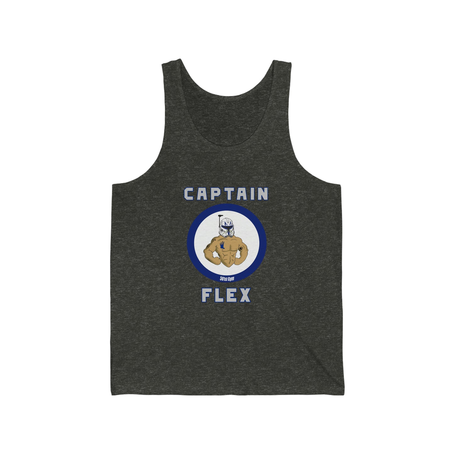 “Captain Flex” Unisex Jersey Tank